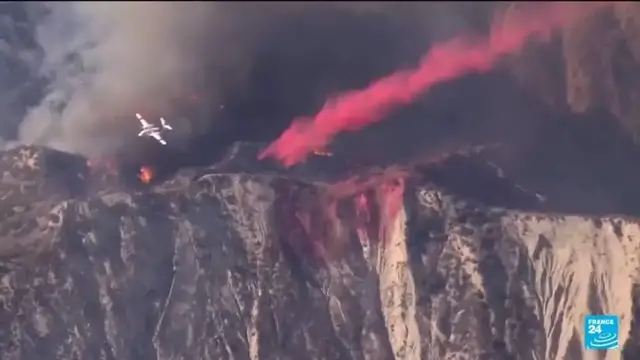 'Video thumbnail for Major French wildfire is unlikely to be under control until late on Sunday'