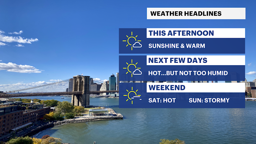 Video thumbnail for Summer heat continues to build in The Bronx this week
