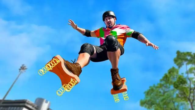 'Video thumbnail for Jake Carlini: diy jumping shoes! home improvement height hack'