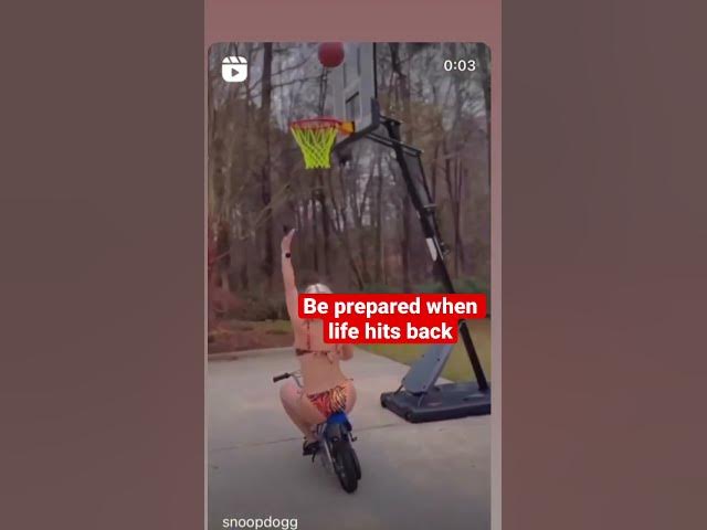 Video thumbnail for Be prepared when life hits back #inspiration #foryou