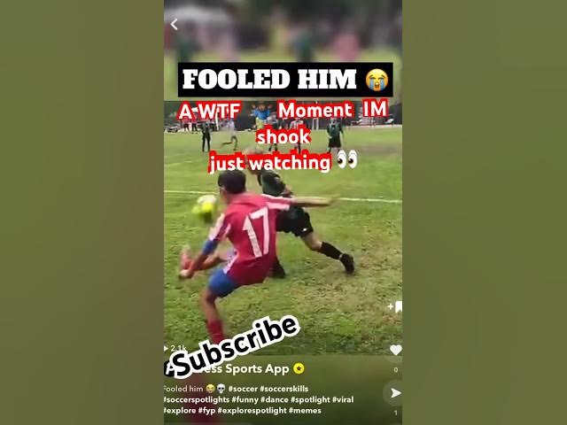 Video thumbnail for #wtfmoment wow. I’m not sure the goal after was legal though you tell me. #sports #soccer