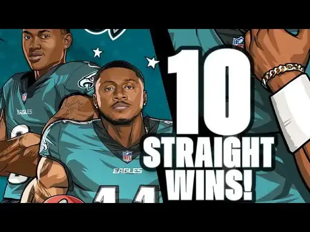 Video thumbnail for lord brunson: eagles extend winning streak, jalen hurts shines vs steelers