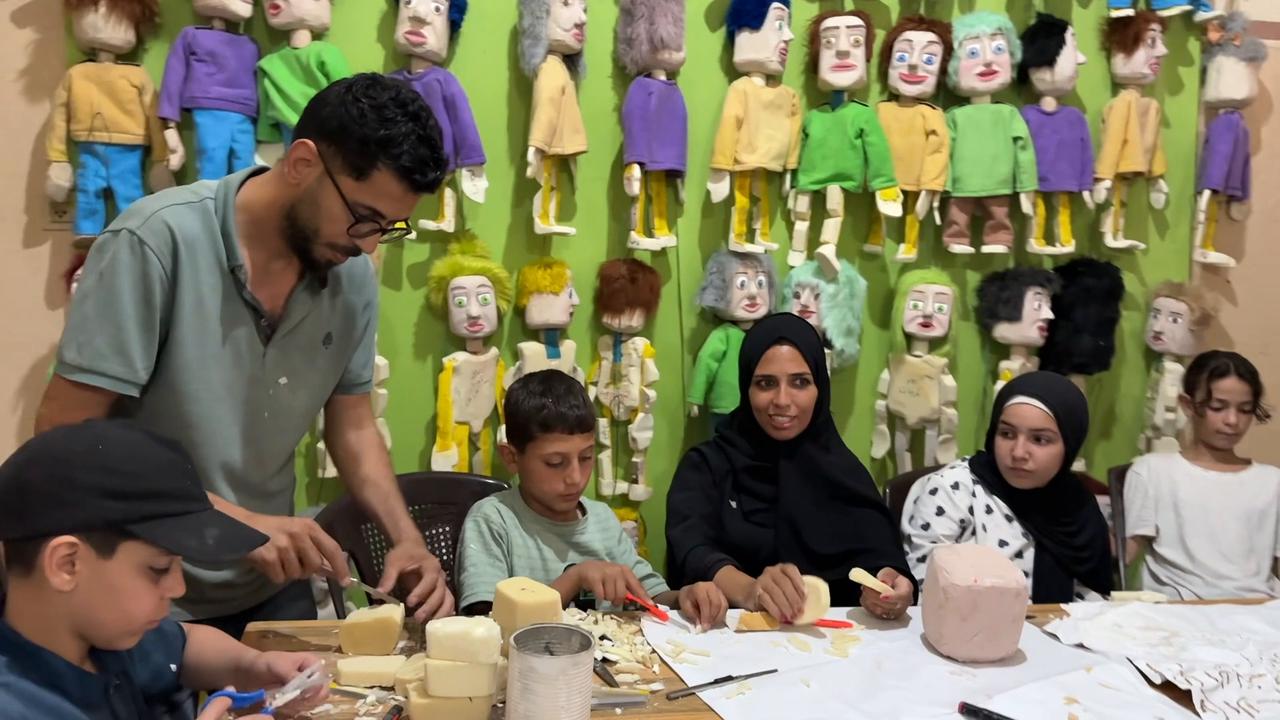 Video thumbnail for Gaza Women Use Therapeutic Puppetry 4.