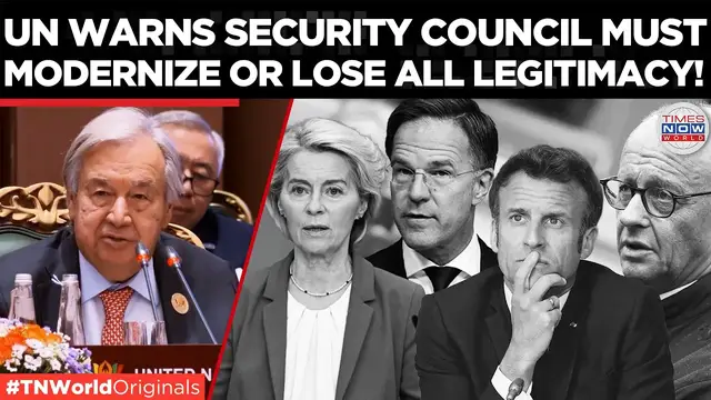 Video thumbnail for GUTERRES CHALLENGES WEST: UN Secretary-General DEMANDS Higher Developing Nation Decision Power!