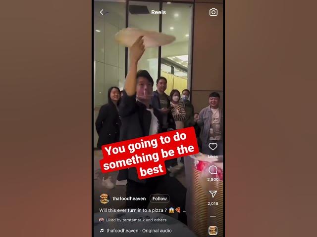 Video thumbnail for Dude just through my  creape to space #foodie  #mainstreament