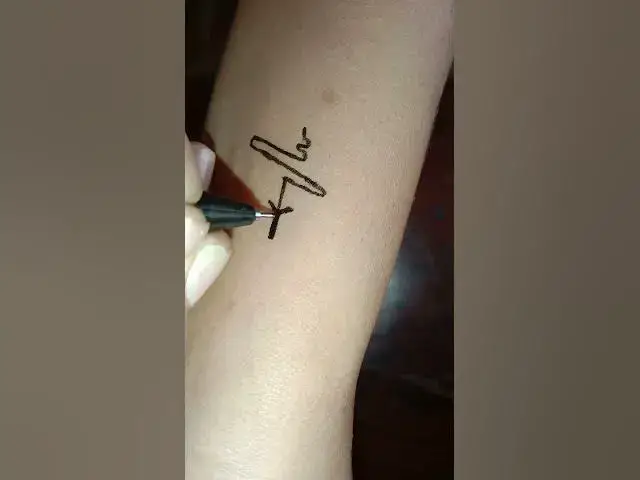 Video thumbnail for Mini tattoos #shorts