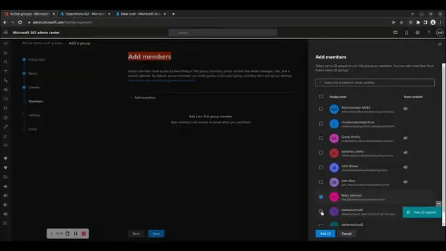 Video thumbnail for How to manage Microsoft 365 groups