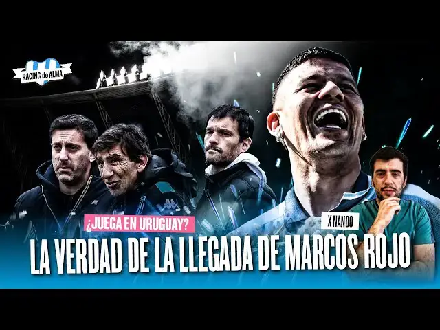 'Video thumbnail for Marcos Rojo en RACING: ¿una vía para jugar el Clausura? ¿cuándo debuta?'
