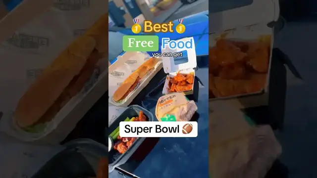 'Video thumbnail for Everything you can get FREE for the Super Bowl in 2025… (Free Wings, Burgers, Subs, etc)'