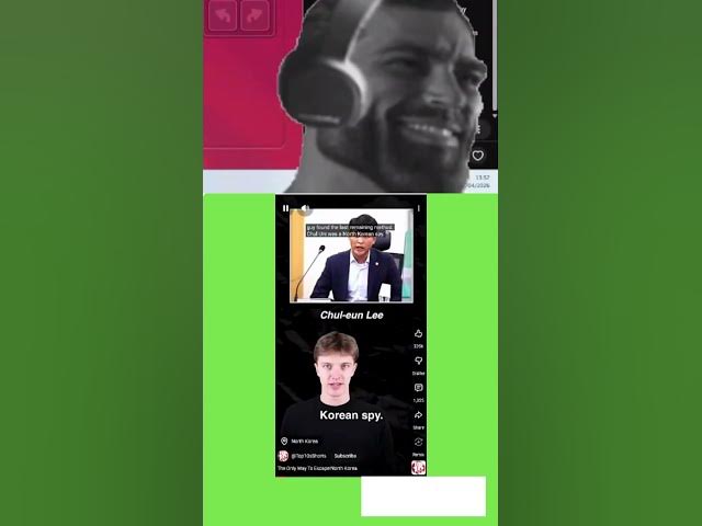 Video thumbnail for what is going on in nk #shorts #reaction