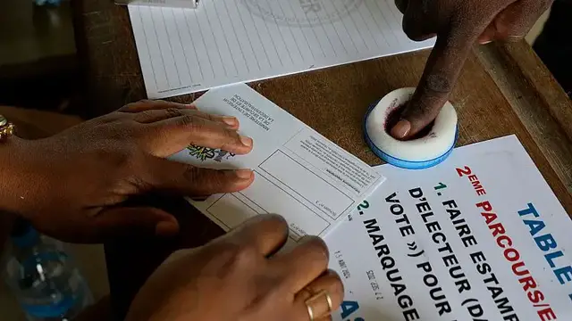 'Video thumbnail for Gabon’s president’s party wins most seats in first legislative elections since 2023 coup'