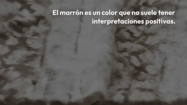 Video thumbnail for ¿Qué significa el color marrón?