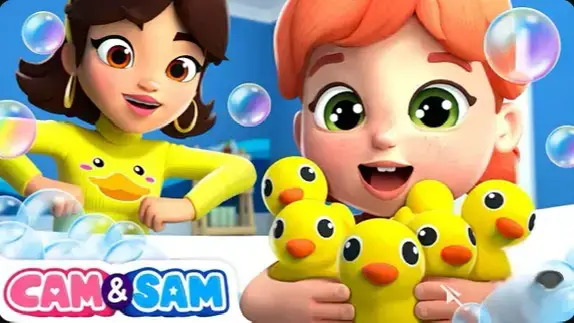 'Video thumbnail for Five Little Ducks Bath Song🫧 Version (Episode 39)'