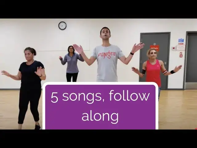Video thumbnail for Workout to Punjabi music (a.k.a. bhangra)