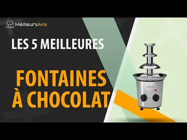 Video thumbnail for ⭐️ MEILLEURE FONTAINE À CHOCOLAT - Comparatif 2024