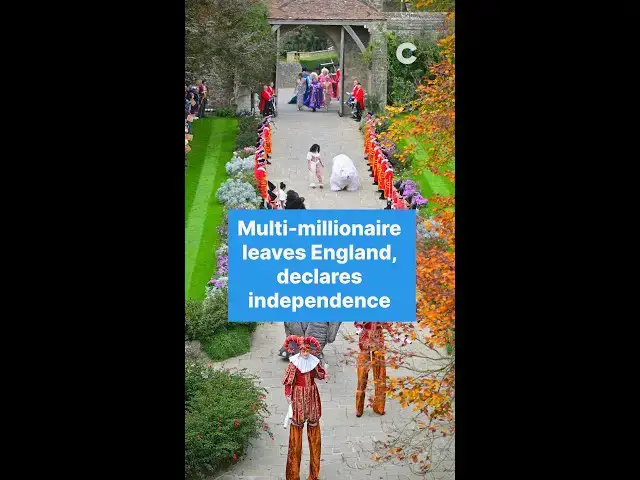 'Video thumbnail for Multi-millionaire LEAVES the UK over tax - hosts "microcoronation" in protest'