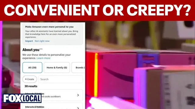 Video thumbnail for Amazon 'About You' profile page goes collecting hyper-specific user data