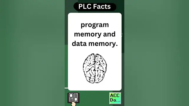 Video thumbnail for PLC Facts - memory is divided into...