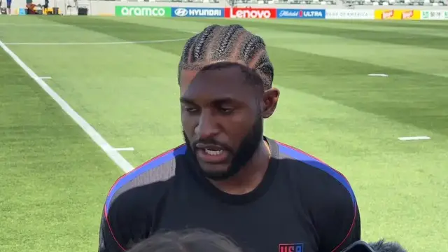 Video thumbnail for US: US defender McKenzie expects difficult match against Türkiye at World Cup.