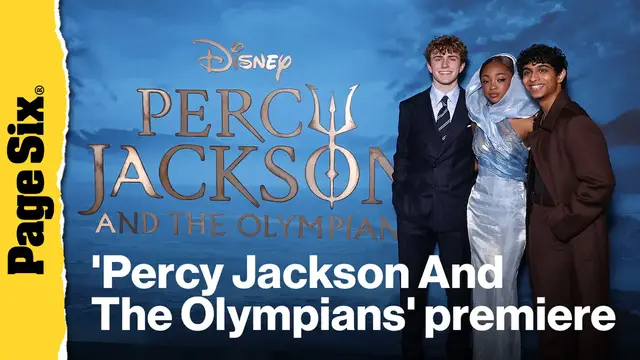 Video thumbnail for Walker Scobell, Leah Jeffries, Aryan Simhadri and more attend the 'Percy Jackson And The Olympians' season 2 premiere