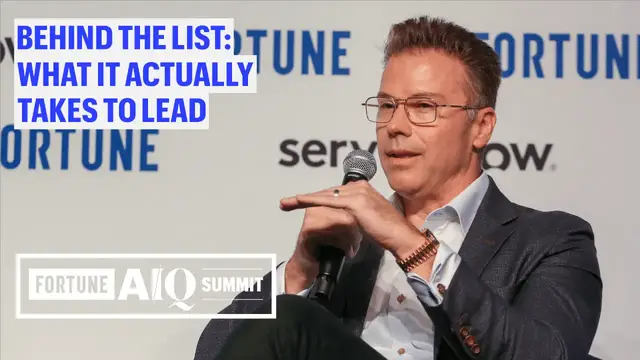 Video thumbnail for Behind the List: What It Actually Takes to Lead