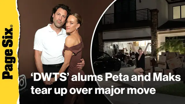 Video thumbnail for 'DWTS' alums Peta Murgatroyd and Maks Chmerkovskiy tear up over major move: 'Best decision for our family'