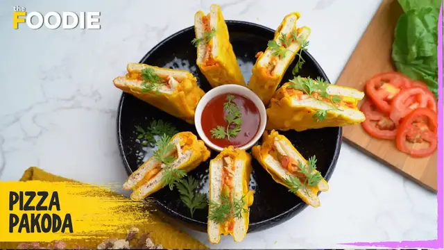 Video thumbnail for Pizza Pakoda | How to make Pizza Pakoda | Pizza Pakora Recipe