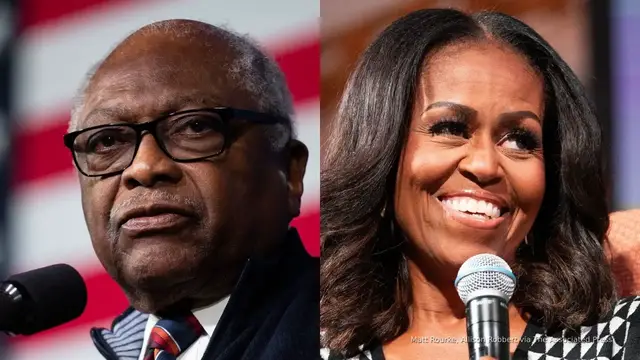 Video thumbnail for Clyburn backs Michelle Obama: ‘We are not ready’ for female president