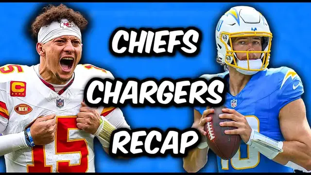 'Video thumbnail for Kansas City Chiefs Vs Los Angeles Chargers LIVE Recap'