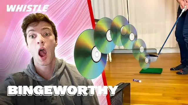 'Video thumbnail for Reacting To INSANE Home Trick Shots!'