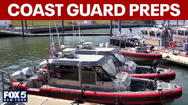 Video thumbnail for EXCLUSIVE: Coast Guard preps for 4th of July fireworks