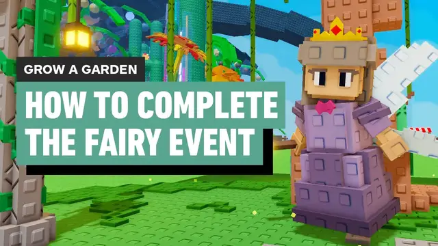 'Video thumbnail for Grow a Garden - Everything to Know About the Fairy Event'