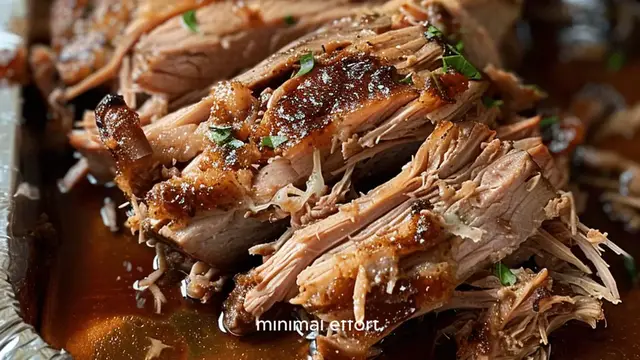 Video thumbnail for 3-Ingredient Slow Cooker Kalua Pig Recipe