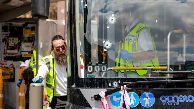 'Video thumbnail for Shooting in occupied East Jerusalem kills six, Israeli authorities say'