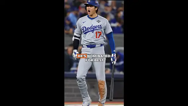 Video thumbnail for Shohei Ohtani Leads MLB With Three ESPYS Nominations
