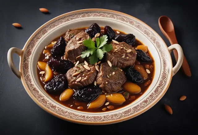 Video thumbnail for Moroccan Lamb and Prune Tagine