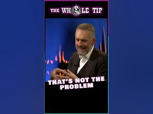Video thumbnail for THAT'S NOT THE PROBLEM - Jordan Peterson #shorts #short