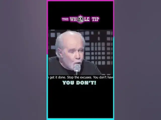 Video thumbnail for GEORGE CARLIN YOU DON'T #shorts #short #shortvideo #shortsvideo #shortsfeed #shortsvideo #subscribe