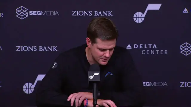 Video thumbnail for Jazz HC Will Hardy on 'Emotionally Draining' Win Over Suns