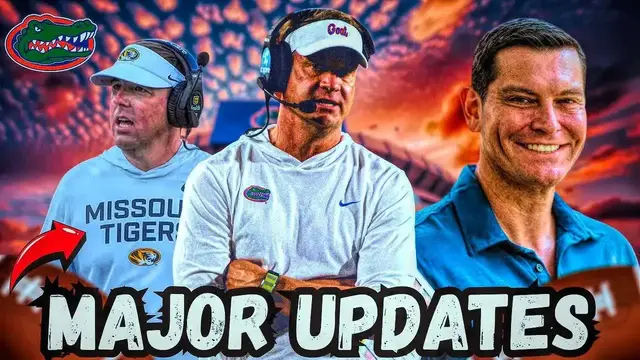 'Video thumbnail for Inside Florida’s CHAOTIC Coaching Search W/Andy Staples | Gator Staffing Scandal Looming? PART 1'