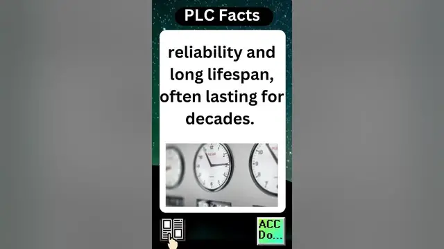Video thumbnail for PLC Facts - They are known for their...