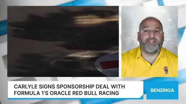 'Video thumbnail for Carlyle Signs Sponsorship Deal With Formula 1’s Oracle Red Bull Racing'