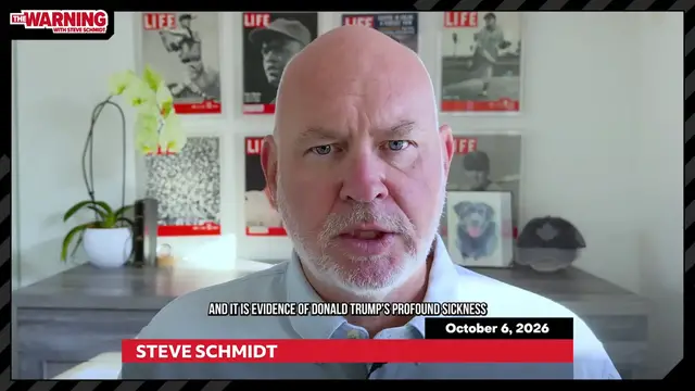 Video thumbnail for Trump Will Answer to America in 28 Days | Steve Schmidt