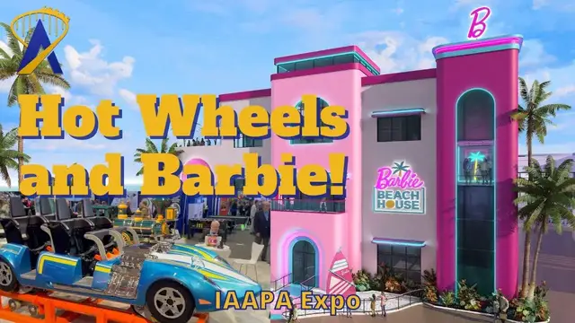 'Video thumbnail for Hot Wheels Coaster and Barbie Beach House Coming to Mattel Adventure Park'