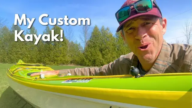 'Video thumbnail for This is What a Custom Kayak Looks Like!!  | P&H Volan 162 Kayak Review'