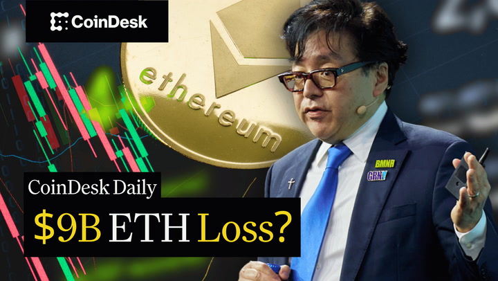 Video thumbnail for Tom Lee's Ethereum bet is down $9 billion