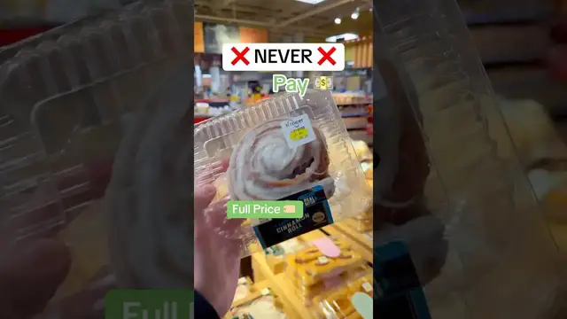 Video thumbnail for Grocery Shopping Hack: Get 50% Off Bakery Items at Kroger