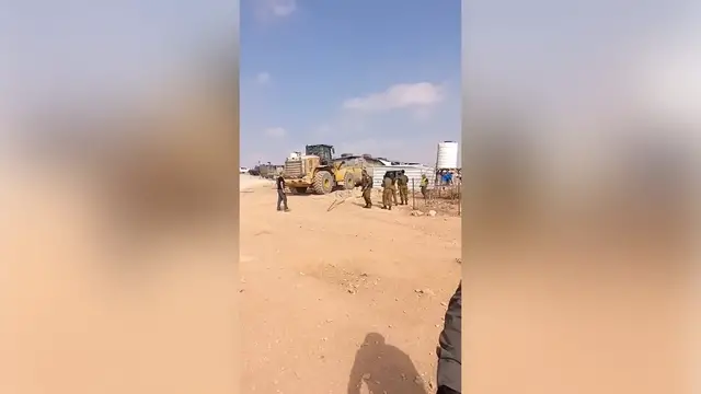 'Video thumbnail for Israeli forces demolish more Palestinian homes in Masafer Yatta'