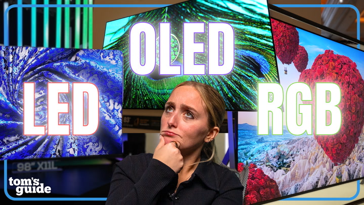 Video thumbnail for What Type of TV Should You Buy? OLED, Mini-LED, RGB Compared