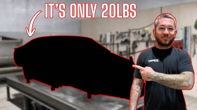 Video thumbnail for We Just Put the LIGHTEST Carbon Body on a Race Car (It's Insane)